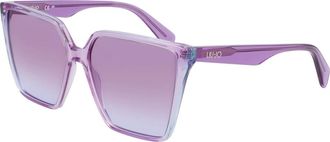 Liu Jo Lj 798S Zonnebril - unisex - Zonnebrillen - Paars - 58 MM - Accessoires