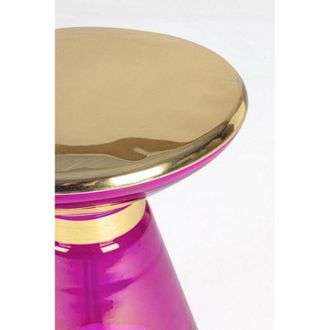 BIZZOTTO Bizzotto - Tavolino in vetro D36 - verdant - Colore: Rosa