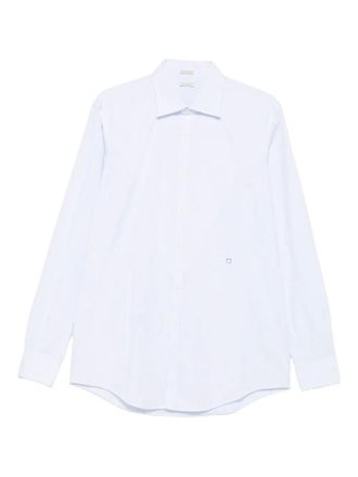 Massimo Alba striped long-sleeve shirt - White