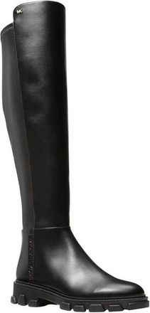 Michael Kors Ridley Boot - Dames - Over de knie laarzen - Zwart - 36 EU - Polyester - Schoenen