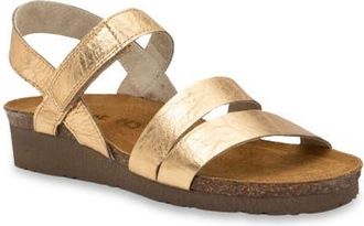 Naot Kayla Sandal in Dark Brass Leather at Nordstrom, Size 11Us