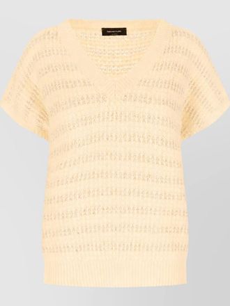 Fabiana Filippi embroidered wool-blend sweater