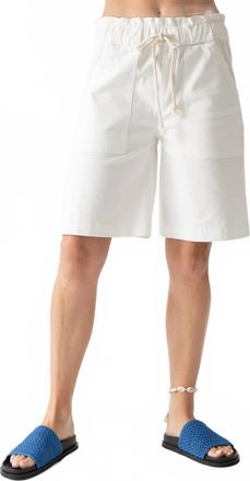 Electric & Rose Easy Bermuda Beach Shorts In Cloud