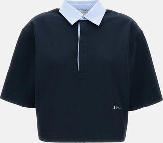 Stella McCartney Blue Cotton Polo