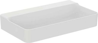 Ideal Lavabo Conca 800x450x165mm Blanco Sin Orificio Para Grifer&iacute;a, Sin Rebosadero Ideal Standard