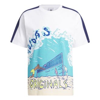 adidas Beach Sports Art Tee White IN4777