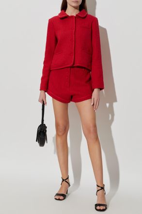 Poss&eacute; Jacqueline Tweed Blazer, Womens, Red