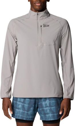 Mountain Hardwear Sunshield Half Zip in Approaching Storm at Nordstrom, Size Xx-Large
