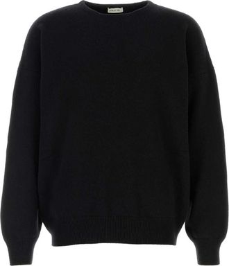 Fear of God Black Oversize Wool Sweater