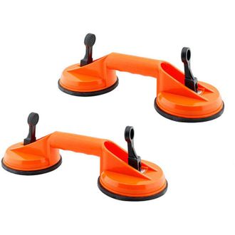 OEM Ventouse Carrelage - 120 Mm - 110 Kg Vertical - Para Vidrio Granito Placas Met&aacute;licas - 2 Unidades