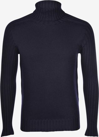 Gran Sasso Rollkragenpullover aus Schurwolle