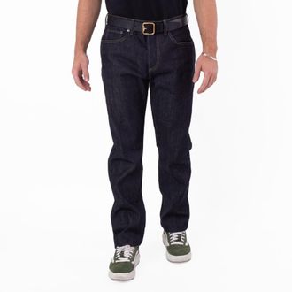 Burberry Harison Straight Leg Denim Cotton Jeans, Waist Size 35R