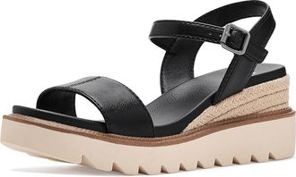 Mia Ophidia Womens Wedge Shoes Black : 7.5 M, Suede