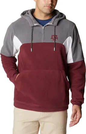 Columbia Mens Columbia Maroon Texas A&M Aggies Lodge Quarter-Zip Hoodie at Nordstrom, Size X-Large