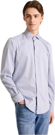 Harmont & Blaine Overhemden Blauw - Heren - Casual Overhemden - Blauw - S - Overhemden