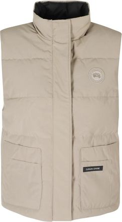 Canada Goose Legacy Freestyle Vest - Dames - Bodywarmers - Groen - XS - Leer - Jassen