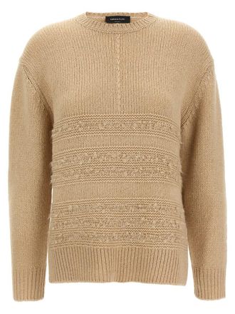 Fabiana Filippi Bouclé Insert Sweater