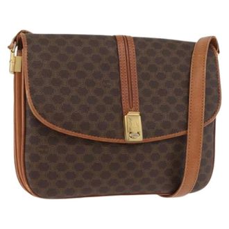Celine Pre-owned Cross Body Bags, female, Brown, Size: ONE SIZE Pre-owned Vintage Crossbody Bag