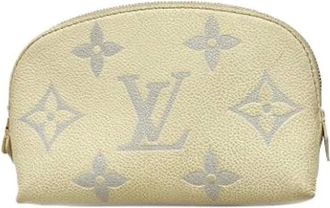 Louis Vuitton Pre-owned Vintage Pouch - Dames - Pre-owned - Beige - Maat: ONE Size