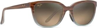 Maui Jim Authentieke Honi-brillen met eersteklas service - Dames - Zonnebrillen - Bruin - 54 MM - Accessoires