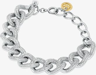 Michael Kors Pav&eacute; Curb-Link Bracelet