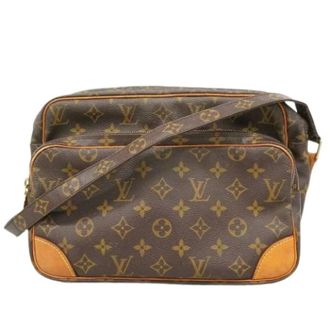 Louis Vuitton Pre-owned Cross Body Bags, female, Brown, Size: ONE SIZE Pre-owned Vintage Shoulder Bag