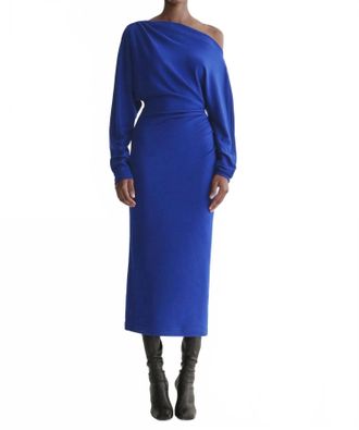 A.L.C. Sonny Midi Dress In Yves Blue