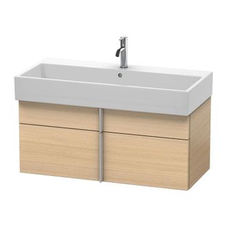 Duravit Duravit Vero Air Mueble De Pared 98,4 X 43,1 Cm, 1 Caj&oacute;n, 1 Extra&iacute;ble, Para Vero Air 235010, Color (frente/cuerpo): Roble Mediterr&aacute;neo Chapa De Madera