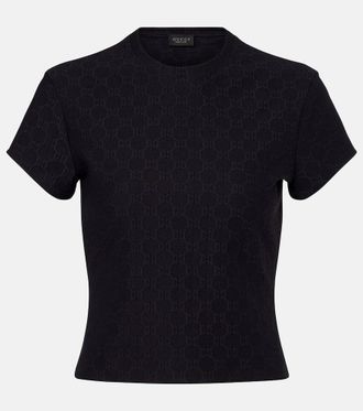Gucci GG jersey jacquard T-shirt