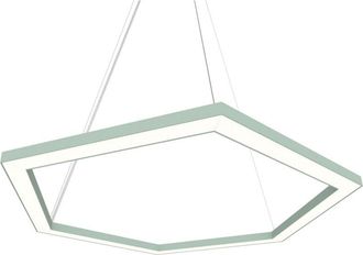 Lumicom Esagono L&aacute;mpara De Techo &Oslash;60 Monocolor Mate