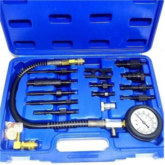 Trade Shop Trade Shop - Kit 15 Piezas Probador Compresi&oacute;n Diesel Motor Compresi&oacute;n De Prueba