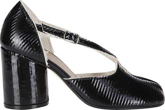 Maison Margiela Scarpa Tabi Pump Shining Bonded Leather