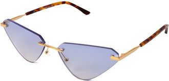 Saraghina AKIRA 791AZ Womens Sunglasses Gold Size 61