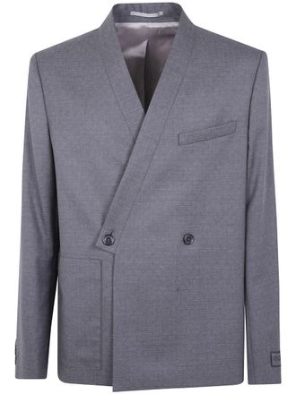 Kenzo Weave Adjusted Kimono Tailored Jacket