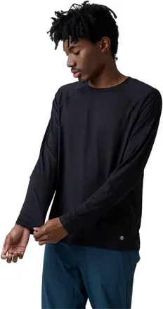 Backcountry Destination Long-Sleeve Crew Top - Mens in Black at Nordstrom, Size Xx-Large