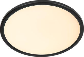 Lucide L&aacute;mpara de techo de abs con 1 led integrado, &oacute;palo