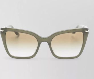 Emporio Armani cat eye gradient lens sunglasses case