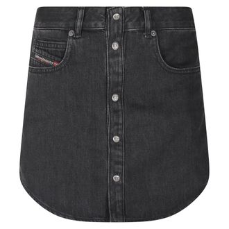 Diesel Denim Skirts - female - Diesel - Denim Skirts - Black - W28 - Skirts