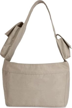 Yohji Yamamoto Newspaper S - Dames - Schoudertassen - Bruin - ONE Size - Tassen