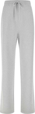 Prada Womens Grey Cashmere Blend Joggers - Light Grey - Size EU 34 (Womens)