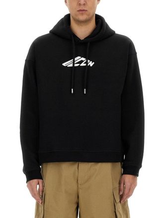 Dsquared2 Cropped Sweatshirt With Bold Logo Print