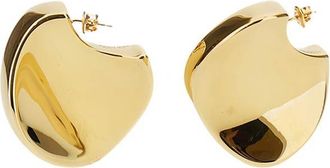 Bottega Veneta Golden Stud Earrings
