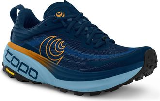 Topo Athletic Mens Vista Sneakers In Navy/orange