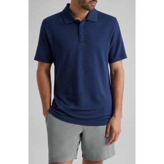 Tommy John Modal Blend Piqu&eacute; Polo in Dress Blues at Nordstrom, Size Xx-Large