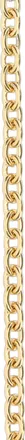 Chlo&eacute; Womens Gold Metal Chain Script Belt Brass