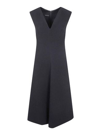 Emporio Armani Sleeveless V-Neck Dress