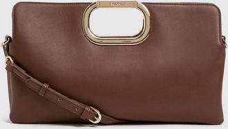 Twinset Clutch in pelle sintetica con manico rigido e tracolla