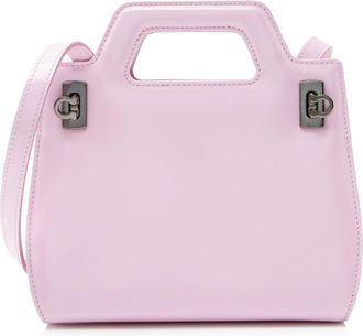 Ferragamo Calfskin Wanda Mini Top Handle