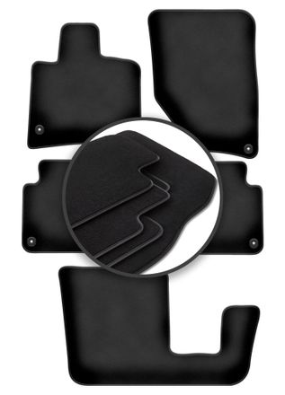 OEM Alfombrillas Premium Para: Audi Q7 I 4l Suv (2005-2015)