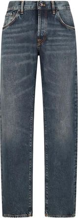 Pantaloni Torino Relax Straight Jeans - Heren - Regular Fit Jeans - Blauw - W35 - Jeans